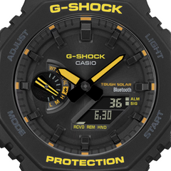 CASIO G-SHOCK GA-B2100CY-1ADR Analog-Digital Watch – Carbon Core Guard Structure, Bluetooth Connectivity, Tough Solar, Shock Resistant, 200M Water Resistance, World Time, Super Illuminator LED – Men’s Premium Sports Watch