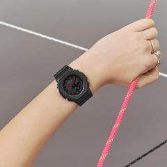 CASIO G-SHOCK GMA-P2100SA-1A1DR Analog-Digital Watch – Carbon Core Guard, Shock-Resistant, Dual Display, Water-Resistant, Rugged Design