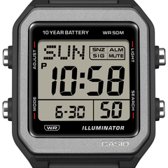 CASIO W-221H Series Men's Digital Watches – Stylish, Water Resistant & Durable