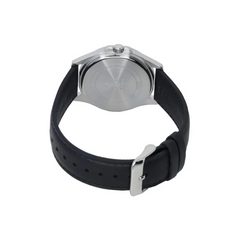 CASIO MTP‑E350L‑1BVDF Men’s Analog Watch – Black Dial with Leather Strap, Classic Design & Water Resistance