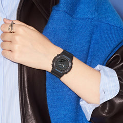 CASIO G-SHOCK GMA-P2100BA-1ADR Analog Digital Women's Watch Black Resin Strap 200M Water Resistant