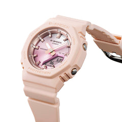 CASIO G-SHOCK GMA-P2100SG-4ADR Analog Digital Women's Watch Pink Resin Strap Compact Octagonal Design 200M Water Resistant