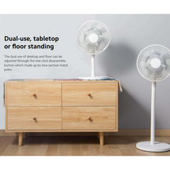 Xiaomi Smart Standing Fan 2 Pro – Wireless Portable DC Floor & Table Fan with 7+5 Double‑Layer Blades, 140° Ventilation, AI Voice & App Control