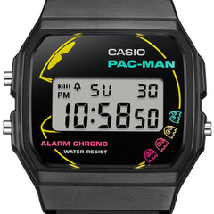 CASIO F-91WPC-1ADR Pac-Man Collaboration Digital Watch – Retro Style, Limited Edition, Multi-Function Features, Water-Resistant