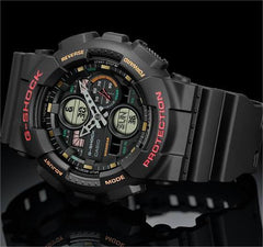 ساعات كاسيو جي-شوك GA-140-1A4DR النموذجية