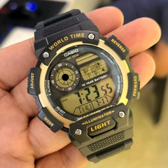 CASIO AE-1400WH-9AVDF Digital Watch – Multi-Function, Water-Resistant, Durable Resin Band