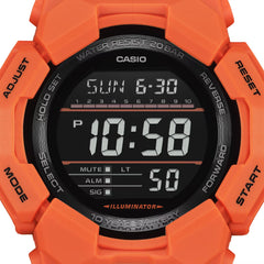 CASIO G-SHOCK GD-010-4A Digital Watch – 10-Year Battery, Shock & 200M Water Resistant, Super Illuminator, World Time, Bio-Based Resin