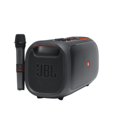 JBL PartyBox On‑The‑Go Portable Bluetooth Party Speaker – 100 W Loud JBL Pro Sound, Built‑In Lights & Wireless Mic, IPX4 Splash‑Proof, Up to 6 H Battery