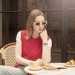 CASIO LA670WEM-7DF Vintage Digital Watch – White Resin Case, Retro Design with Multi-Function Features