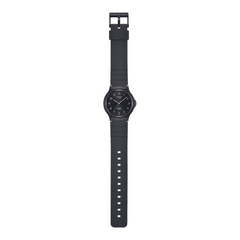 CASIO MQ-24B-1BDF POP Men’s Analog Watch – Stylish All-Black Resin Case & Strap, Minimalist Design