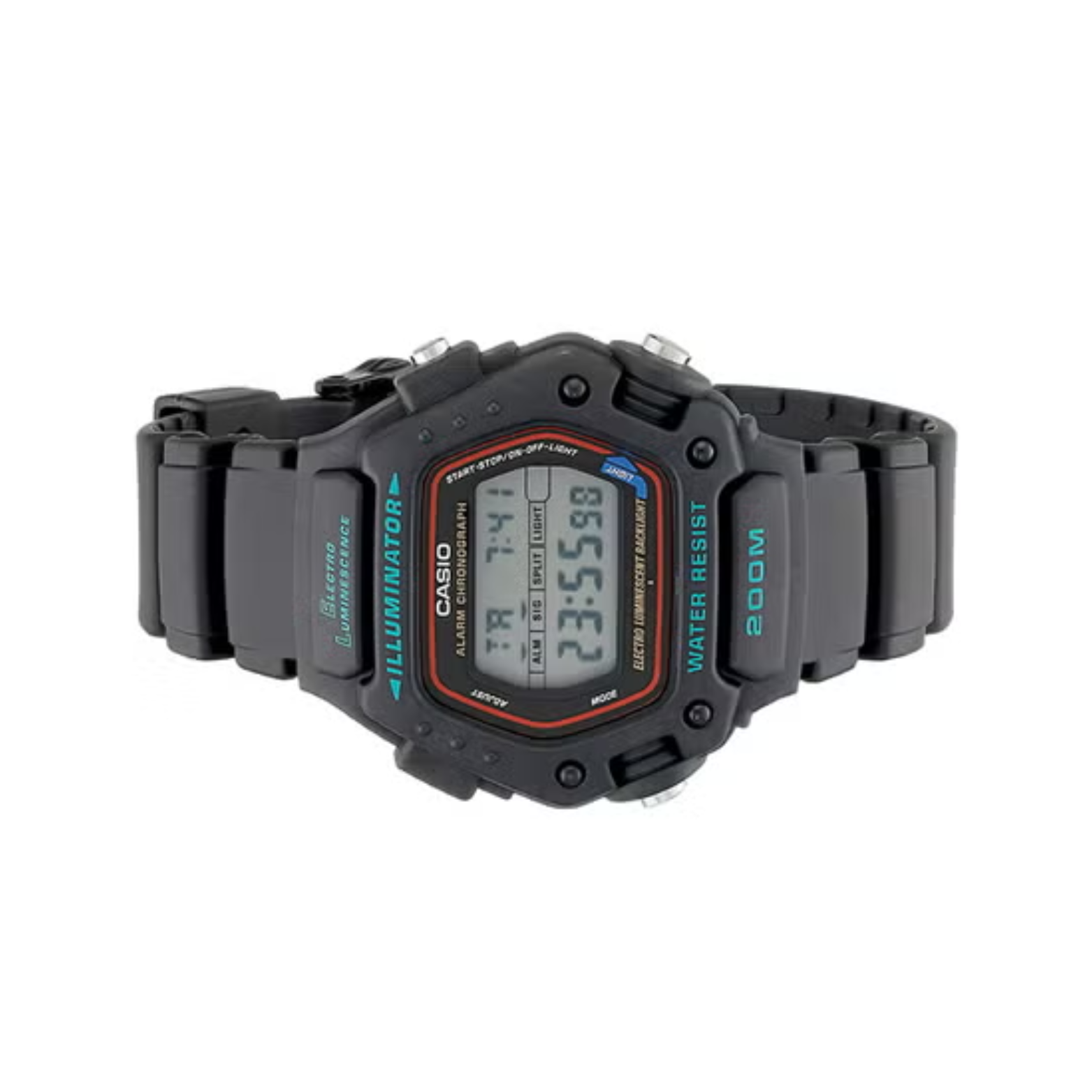 CASIO DW-290-1VHDF Digital Watch – Rugged Design, Multi-Function Display, Resin Band, Water-Resistant, Sports & Outdoor Watch - THE HAPPY BUY