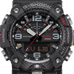 CASIO G-SHOCK GG-B100X-1ADR MUDMASTER Analog Digital Men's Watch Carbon Bezel Bluetooth Quad Sensor 200M Water Resistant