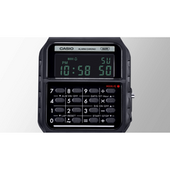 CASIO CA-53WB-1BDF Standard Calculator Watch – Retro Digital, Black, Multifunctional, Water-Resistant, Classic Style
