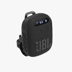 JBL Harman Wind 3 Bluetooth Speaker – Portable Handlebar Speaker for Bike & Scooter, IP67 Waterproof, FM Radio, MicroSD, AUX, 5H Battery Life, Detachable Design