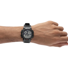 CASIO AE-1400WH-1AVDF Digital Watch – Multi-Function, Water-Resistant, Durable Resin Band