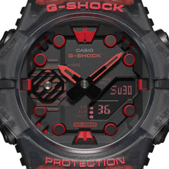 CASIO G-SHOCK GA-B001G-1ADR Men's Analog-Digital Bluetooth Watch – Shock Resistant, Carbon Core Guard, 200M Water Resistant, Transparent Black