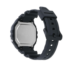 CASIO W-218H-1BVDF Men’s Digital Watch – Black Resin, LED Light, 1/100s Stopwatch, Daily Alarm, Auto Calendar, 12/24h, 50M Water Resistant, Quartz