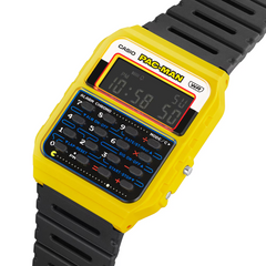 CASIO CA-53WPC-1BDR PAC-MAN Collaboration Digital Watch – Retro Design, Classic Pac-Man Graphics, Multi-Function, Water-Resistant - THE HAPPY BUY
