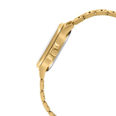 CASIO LTP-V300G-1AUDF Women’s Analog Watch – Gold Stainless Steel, Black Dial, Multi-Dial Design, Quartz Movement, Water Resistant, Elegant Classic Style