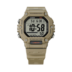 CASIO AE-1600H-5AVDF Digital Watch – Rugged Outdoor Style, World Time, 10-Year Battery, 200M Water Resistance