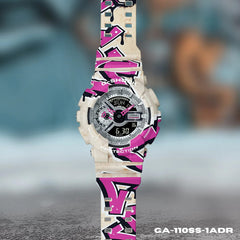 ساعات كاسيو جي-شوك GA-110SS-1ADR النموذجية