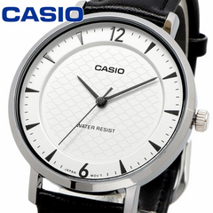 CASIO LTP-VT04L Women’s Analog Watch – Minimalist Slim Design, Genuine Leather Strap, Quartz Movement, Water Resistant