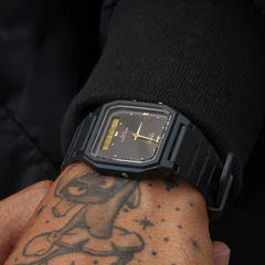 CASIO AW‑48HE‑1AVDF Analog‑Digital Watch – Dual Time, 50 m Water Resistance, 1/100‑sec Stopwatch, Day & Date Display