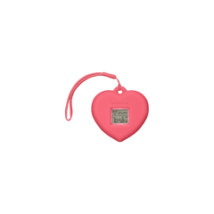 Casio G-SHOCK BABY-G+PLUS Digital Women’s Watch with Heart-Shaped Holder, Shock Resistant, 100m Water Resistant, Pink, BGD-10KH-4D