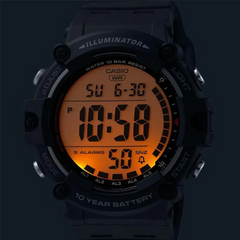 CASIO AE-1500WHX-3AVDF Digital Watch – Multi-Function, Water-Resistant, Durable Resin Band