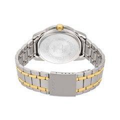 CASIO MTP-1314SG-1AVDF Men’s Analog Watch – Black Dial with Gold-Tone Case & Bracelet, Classic & Elegant