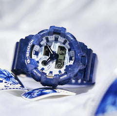 ساعات كاسيو جي-شوك GA-700BWP-2ADR النموذجية