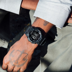 Casio G-SHOCK GD-010-1A1 Men’s Digital Black Watch, 10-Year Battery, 200M Water Resistant