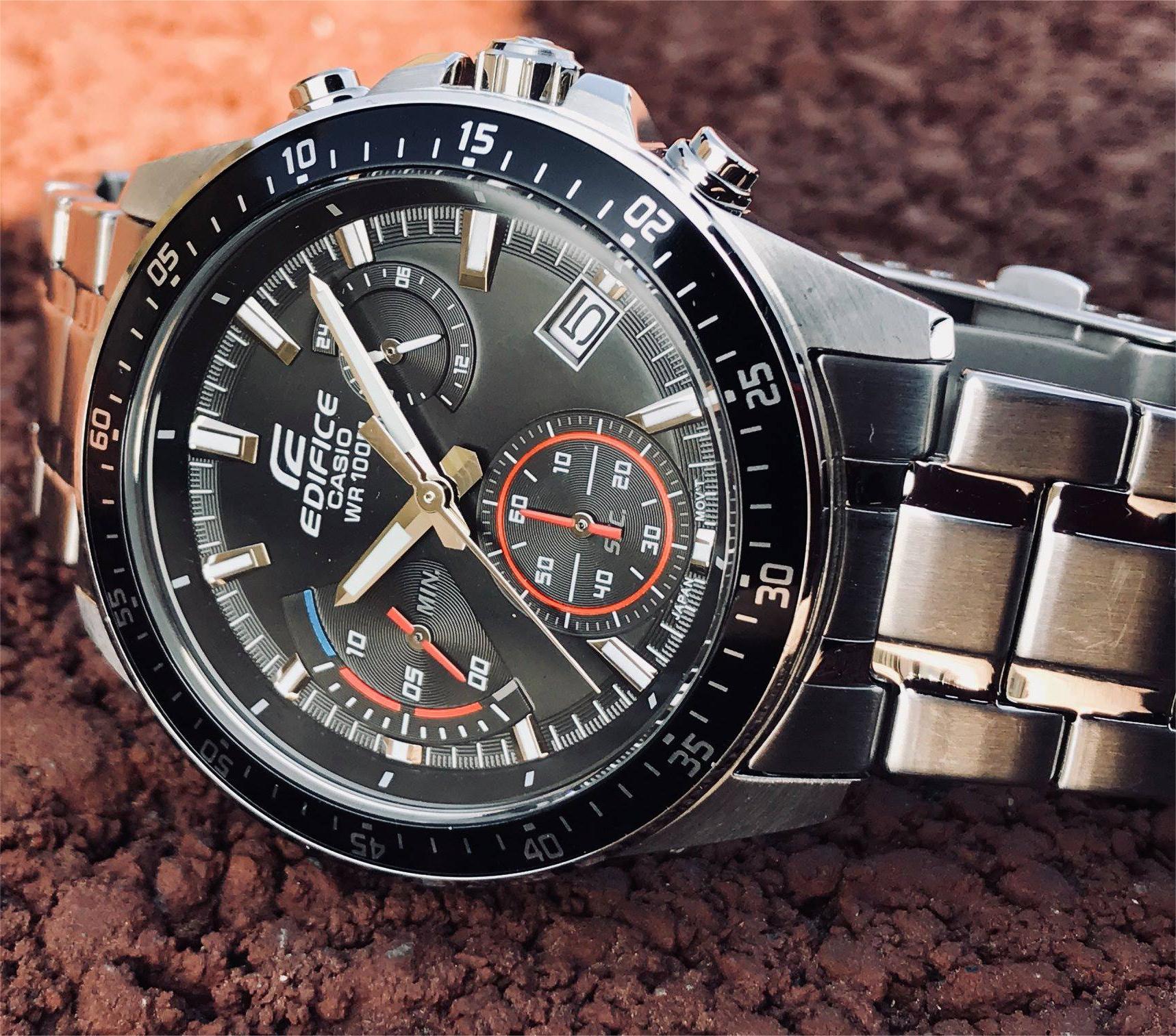 CASIO EDIFICE EFV-540D-1AVUDF MODEL WATCHES - THE HAPPY BUY