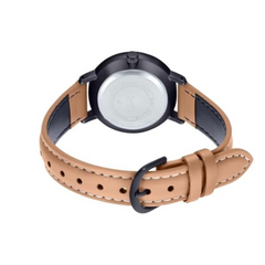 CASIO LTP-VT02BL-1AUDF Women’s Analog Watch – Black Dial, Leather Strap, Quartz Movement, Water Resistant, Elegant Minimalist Classic Design