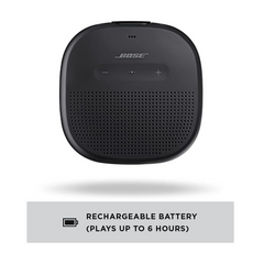 Bose SoundLink Micro Portable Bluetooth Speaker – Powerful Bass, IP67 Waterproof & Dustproof, Tear-Resistant Strap, 6-Hour Battery, Built-In Mic, USB-C, Party Mode