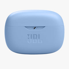 Blue JBL case on a white background