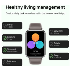 HUAWEI Watch Fit 2 – 1.74″ AMOLED, Bluetooth Calling, Built-In GPS, 5 ATM Water Resistant, Up to 10-Day Battery