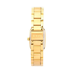 CASIO LTP-1165N Women’s Analog Watch – Gold Tone, Slim Rectangular Dial, Stainless Steel, Elegant Quartz Timepiece, Water Resistant