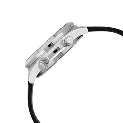 CASIO EDIFICE EFV-C120L-8ADF Men’s Analog-Digital Watch – Grey Dial, Brown Leather Strap, World Time, Stopwatch, Countdown Timer, Alarm, Quartz, Mineral Glass, 100M Water Resistant