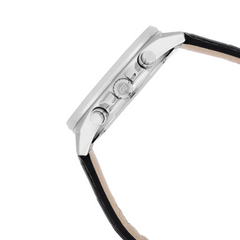 CASIO Edifice EFV-610EL-5AUDF Men’s Chronograph Watch – Brown Leather Strap, Rose Gold Case, Quartz Movement, Stopwatch Function, Water Resistant