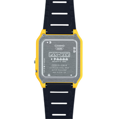 CASIO CA-53WPC-1BDR PAC-MAN Collaboration Digital Watch – Retro Design, Classic Pac-Man Graphics, Multi-Function, Water-Resistant - THE HAPPY BUY