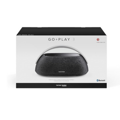 Harman Kardon Go + Play 3 Portable Bluetooth Speaker – 160 W RMS, 3‑Way Stereo, Auto Self‑Tuning, Built‑In Battery, Carry‑Handle Design
