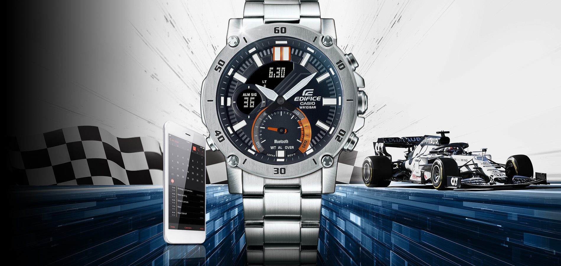 CASIO EDIFICE ECB-20D-1A MODEL WATCHES - THE HAPPY BUY