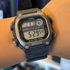 CASIO DW-291H-1AVDF Digital Watch – Durable Resin Band, Multi-Function Display, Water-Resistant, Bold Sports Design