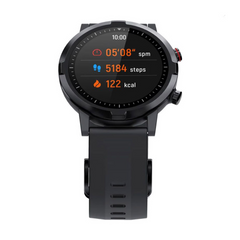 Haylou RT LS05S Global Smart Watch – 1.28” HD Round Display, 12 Sports Modes, SpO₂ & Heart Rate Monitoring, Sleep Tracker, 20-Day Battery Life, IP68 Waterproof – Compatible with Android & iOS