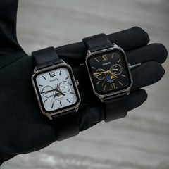 CASIO MTP-M305L-1A2VDF Men's Black Dial Leather Strap Watch | Analog Quartz Multi-Dial Watch with Day Date 24H Subdials | Classic Business Casual Watch for Men