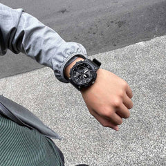 CASIO MCW-200H-1AVDF Men’s Analog Chronograph Watch – 100 m Water Resistance, Resin Strap & Bold Design
