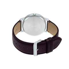 CASIO MTP‑B120L‑7AVDF Men’s Classic Analog Watch – Date & Day Display, 50m Water Resistant, Slim Leather Strap