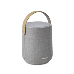 Harman Kardon Citation 200 Wireless Smart Speaker – 50 W Portable 360° Sound, Wi‑Fi & Bluetooth, IPX4 Splash‑Resistant, Google Assistant Built‑In
