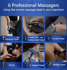 PHILIPS Mini Massage Gun PPM3103G – Portable Deep Tissue Percussion Massager for Muscle Relief & Recovery, USB-C Rechargeable, Quiet & Compact